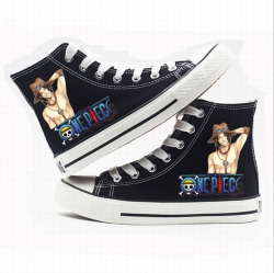 One Piece High-top canvas shoe...