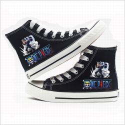 One Piece High-top canvas shoe...