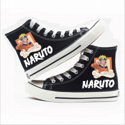 Naruto High-top canvas shoes p...