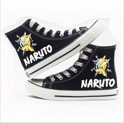 Naruto High-top canvas shoes p...