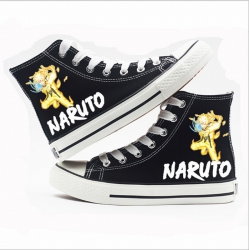 Naruto High-top canvas shoes p...