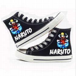 Naruto High-top canvas shoes p...