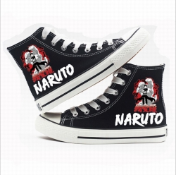 Naruto High-top canvas shoes p...