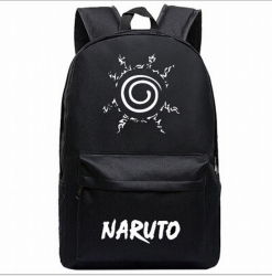 Naruto Black printed canvas ba...