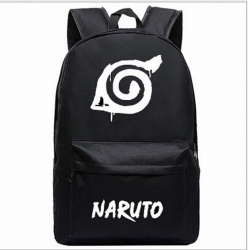 Naruto Black printed canvas ba...