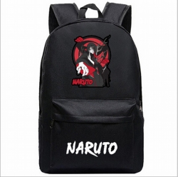 Naruto Black printed canvas ba...