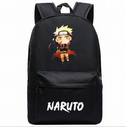 Naruto Black printed canvas ba...