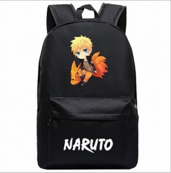 Naruto Black printed canvas ba...