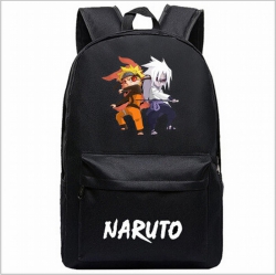 Naruto Black printed canvas ba...