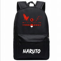 Naruto Black printed canvas ba...