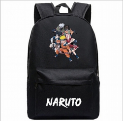 Naruto Black printed canvas ba...