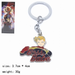 Captain Marvel Keychain pendan...