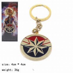 Captain Marvel Keychain pendan...