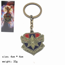 Captain Marvel Keychain pendan...