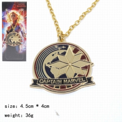 Captain Marvel Necklace pendan...