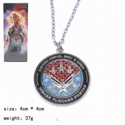 Captain Marvel Necklace pendan...