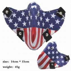 American flag Windproof dust m...