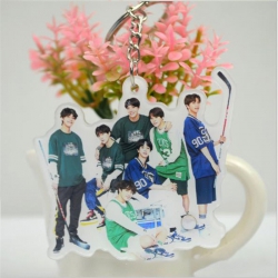 BTS Acrylic Keychain pendant p...