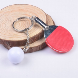 Table tennis Keychain pendant ...