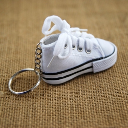 Canvas shoes Keychain pendant ...