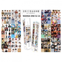 WANNA-ONE a box of 12 posters ...