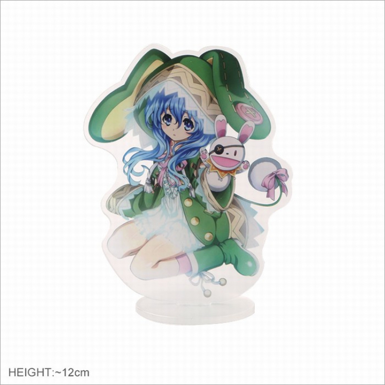 Date-A-Live Acrylic Standing Plates 12CM Style B
