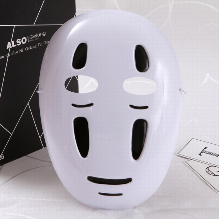 Spirited Away No Face man  PVC COSPLAY mask Single OPP bag price for 5 pcs