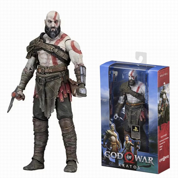 NECA God of War Kratos Boxed Figure Decoration 20CM