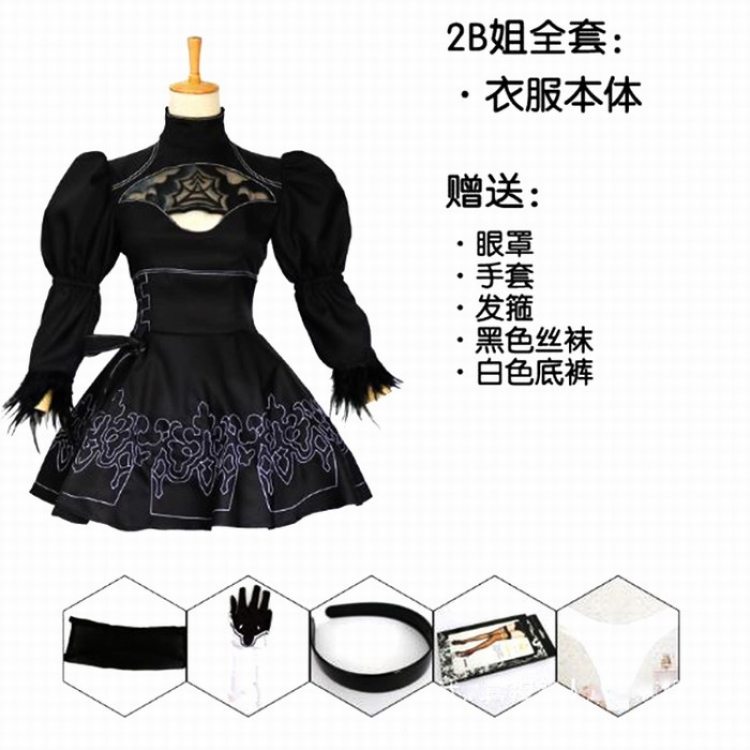 Nier:Automata cosplay Clothing props S M L XL preorder 3 days