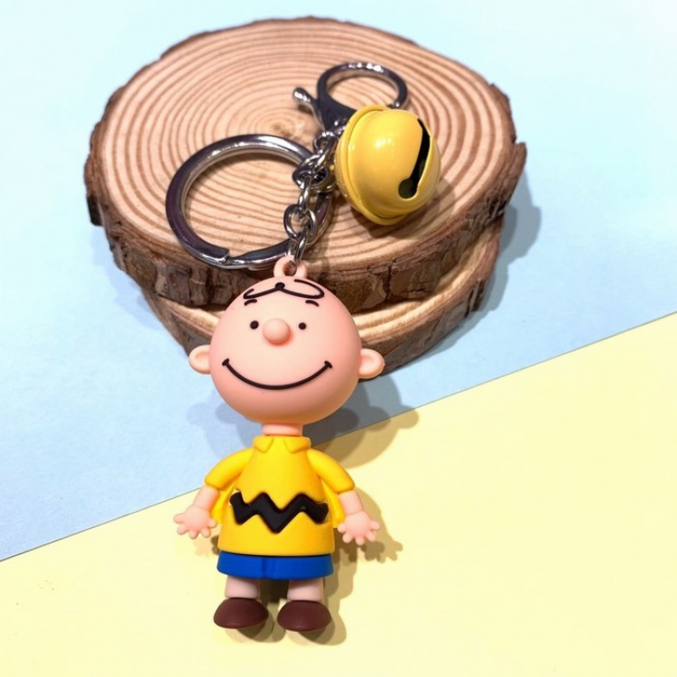 Snoopys Story Charlie Brown Cartoon character key ring pendant Style B