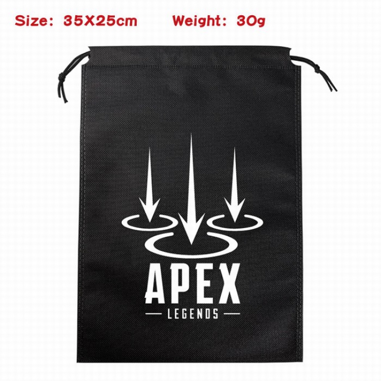 Apex Legends Canvas drawstring storage pouch bag 35X25CM 30G Style 12