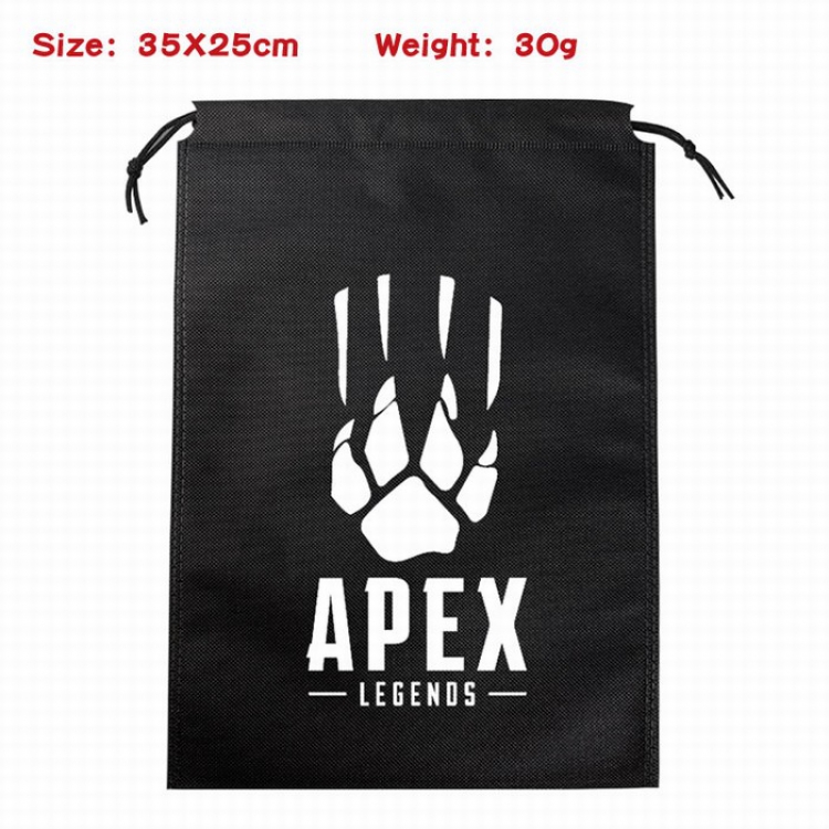 Apex Legends Canvas drawstring storage pouch bag 35X25CM 30G Style 17