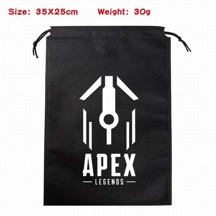 Apex Legends Canvas drawstring storage pouch bag 35X25CM 30G Style 16