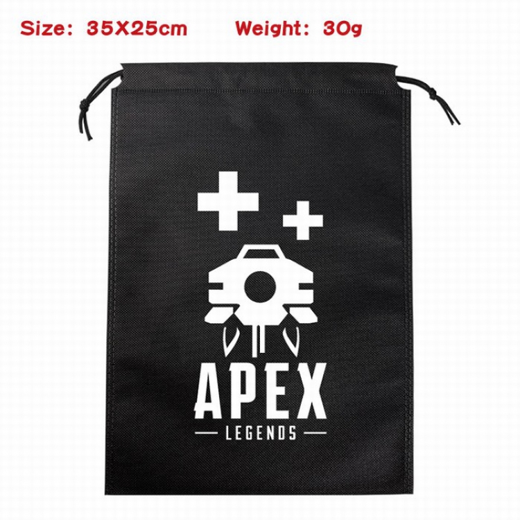 Apex Legends Canvas drawstring storage pouch bag 35X25CM 30G Style 15