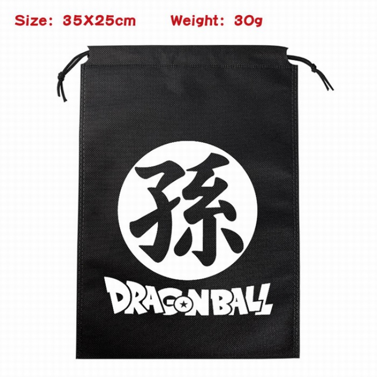 DRAGON BALL Canvas drawstring storage pouch bag 35X25CM 30G Style 5