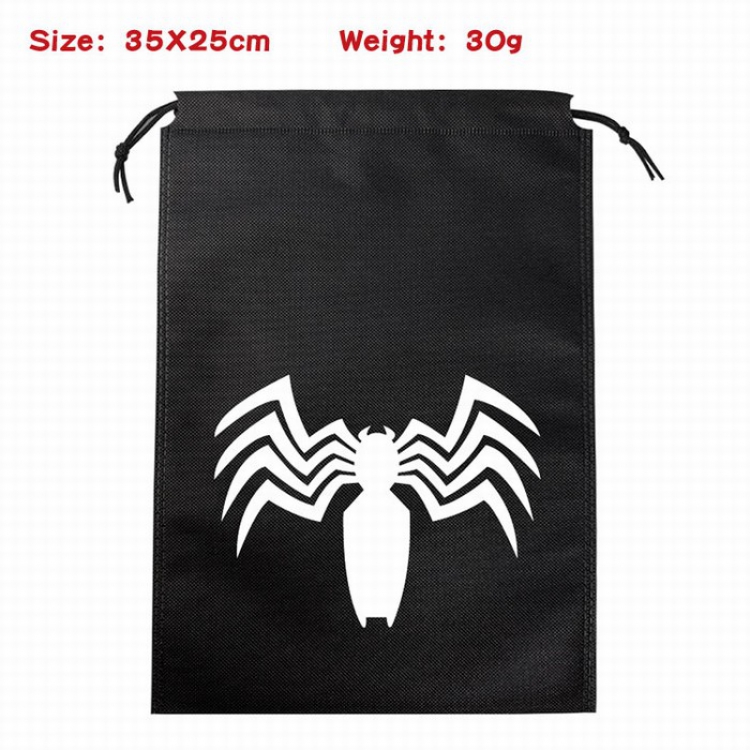 Venom Canvas drawstring storage pouch bag 35X25CM 30G Style 3