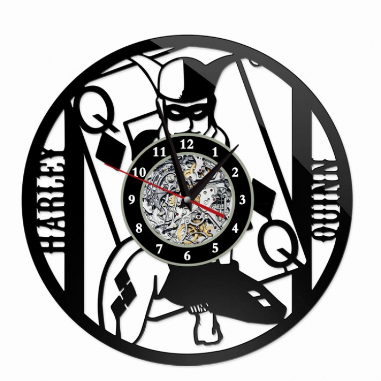 Suicide Squad Creative painting wall clocks and clocks PVC material No battery Style 4