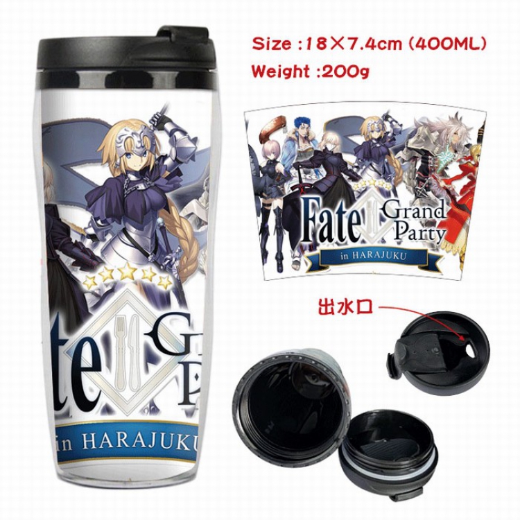 Fate stay night Starbucks Leakproof Insulation cup Kettle 7.4X18CM 400ML Style 1