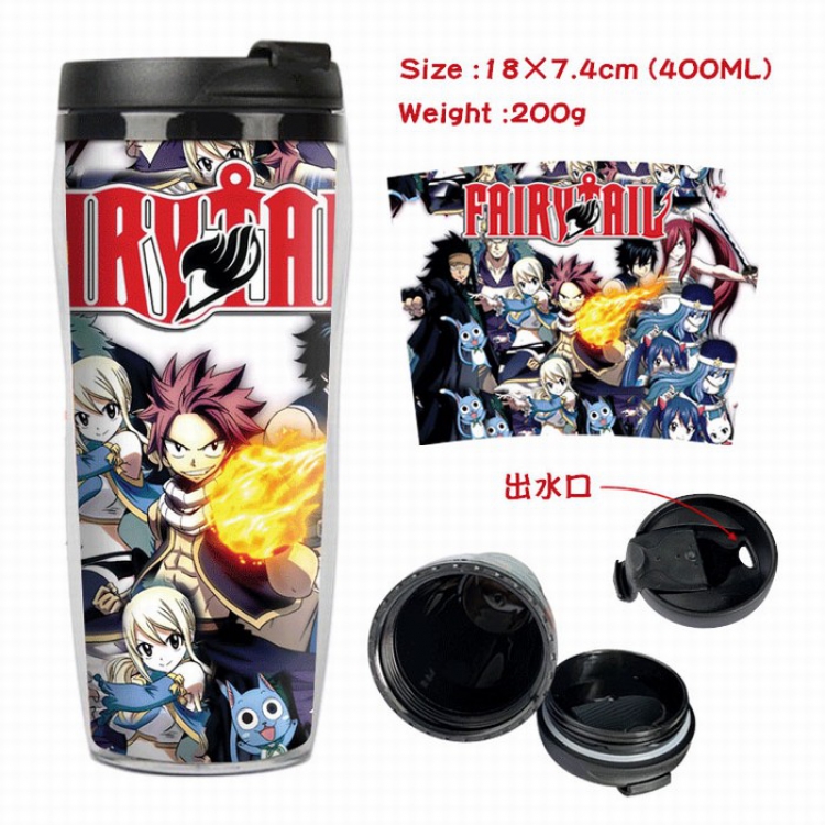 Fairy tail Starbucks Leakproof Insulation cup Kettle 7.4X18CM 400ML Style 4