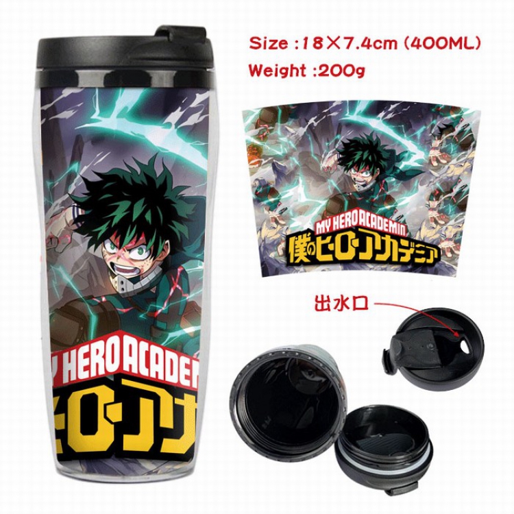My Hero Academia Starbucks Leakproof Insulation cup Kettle 7.4X18CM 400ML Style 1