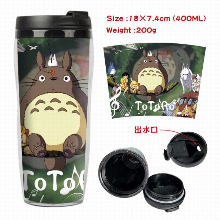 TOTORO Starbucks Leakproof Insulation cup Kettle 7.4X18CM 400ML Style 1