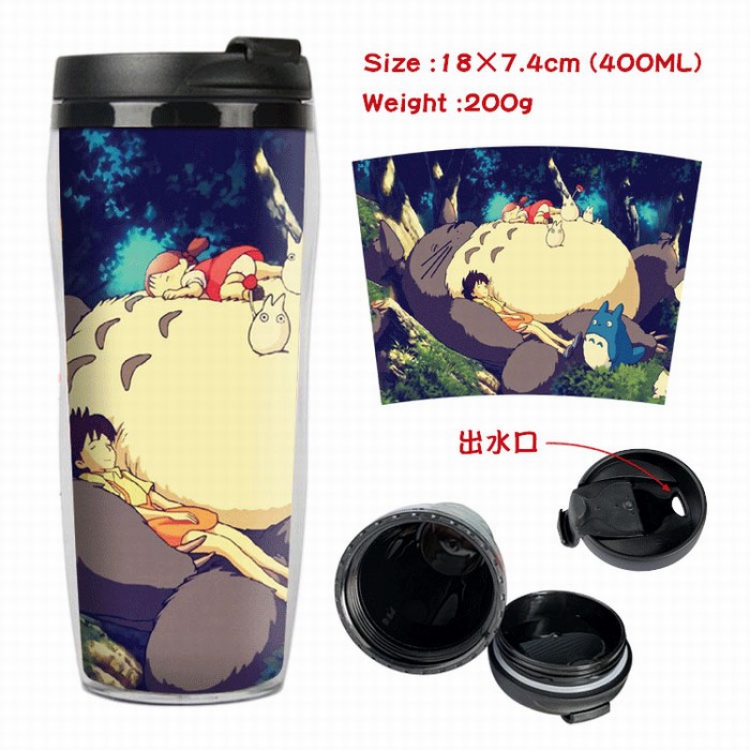 TOTORO Starbucks Leakproof Insulation cup Kettle 7.4X18CM 400ML Style 3