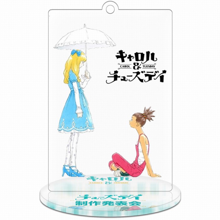 CAROLE TUESDAY Acrylic Key Chain pendant 9-10CM Style A