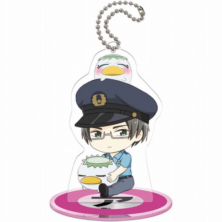 SARAZANMAI Q version Small Standing Plates Acrylic keychain pendant 9-10CM Style A