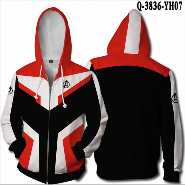 The avengers allianc Child Long sleeve Hoodie 110-130CM total of 4 yards price for 2 pcs Style B