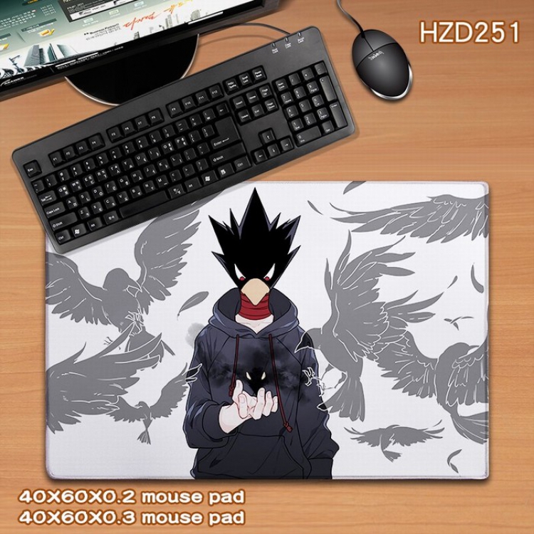 My Hero Academia Anime rubber Desk mat mouse pad 40X60CM HZD251