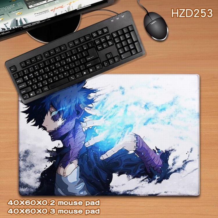 My Hero Academia Anime rubber Desk mat mouse pad 40X60CM HZD253