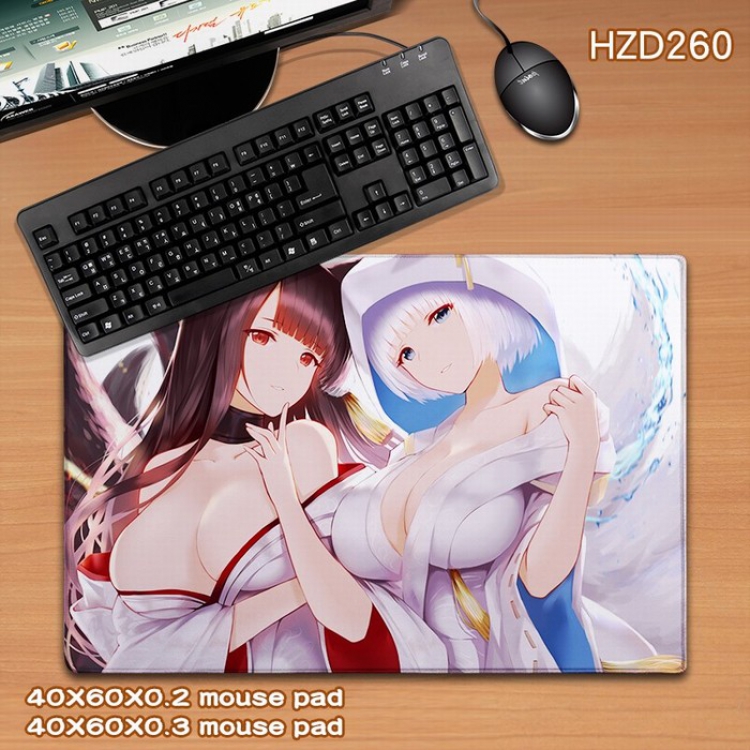 Anime rubber Desk mat mouse pad 40X60CM HZD260