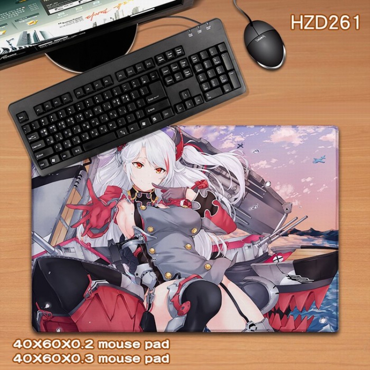 Anime rubber Desk mat mouse pad 40X60CM HZD261
