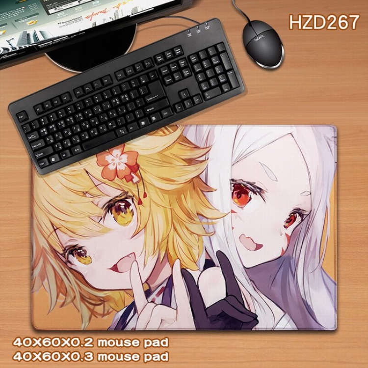 Anime rubber Desk mat mouse pad 40X60CM HZD267